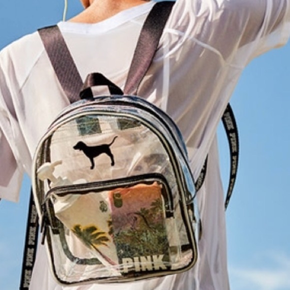 PINK Victoria's Secret Handbags - Only Today❤️Pink Victoria Secret shimmery backpack